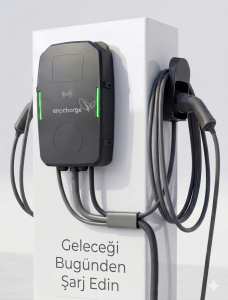 Endüstriyel ürün Tasarımı elektrikli araç şarj istasyonu mekanik tasarımı
